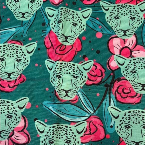 Colorful Leopard Print Bandanas Set - Picture 6 of 7